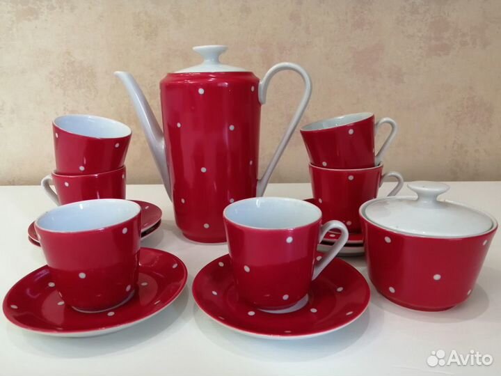 Фарфоровые сервизы гдр, Чехословакия, времен СССР