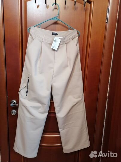 Брюки карго широкие