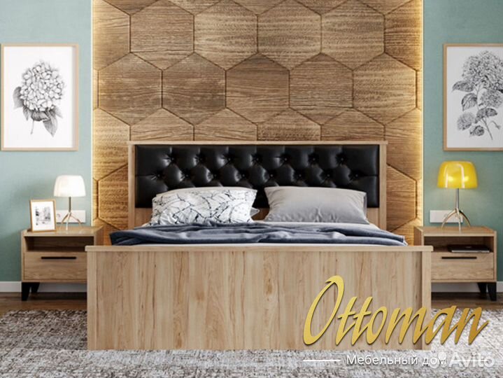 Кровать 160 новая с матрасом