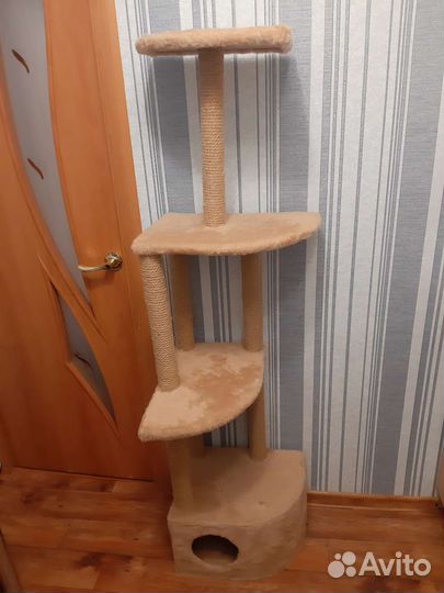Когтеточка домик для кошки