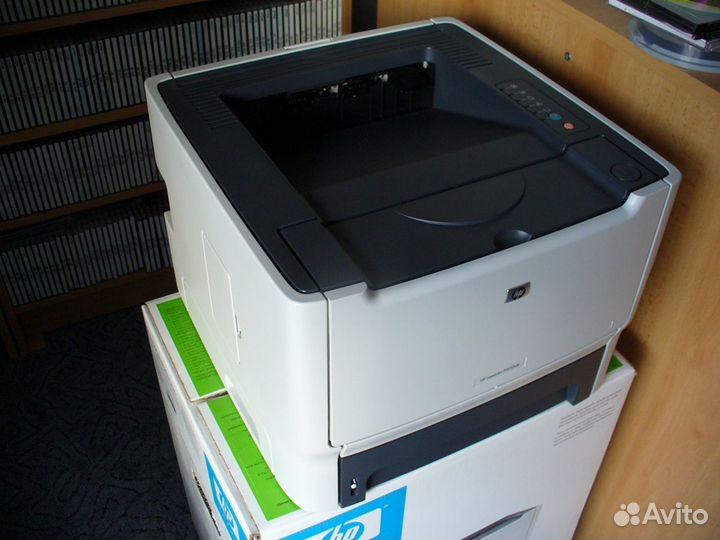 Принтер HP laserJet P2015dn, двуст.,сеть,пробег 13