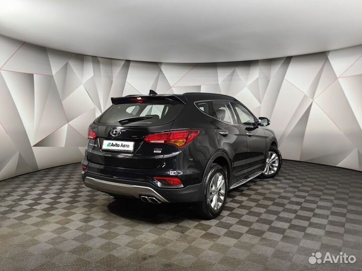 Hyundai Santa Fe 2.2 AT, 2017, 128 143 км