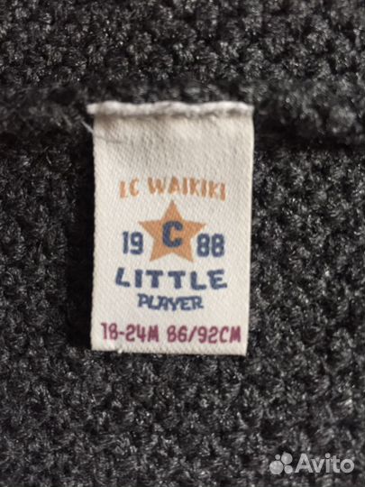 Стильный тёплый кардиган Вайкики