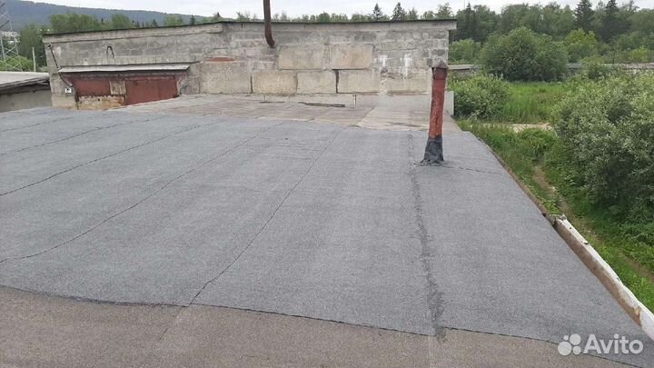Ремонт крыши гаража