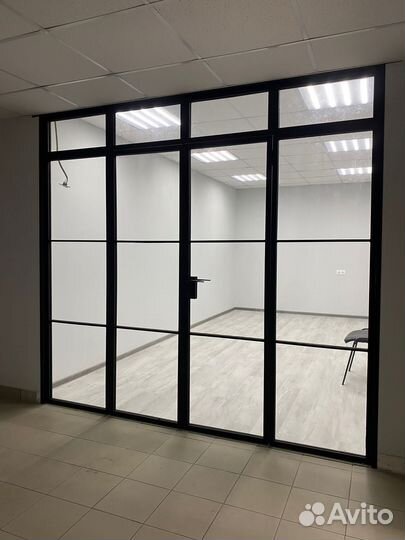 Перегородка из стекла под заказ