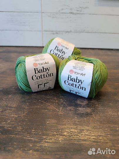 YarnArt Baby Cotton. Пряжа Ярнарт Бэби Коттон