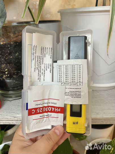 Электронный Ph Meter 0,00-14,00