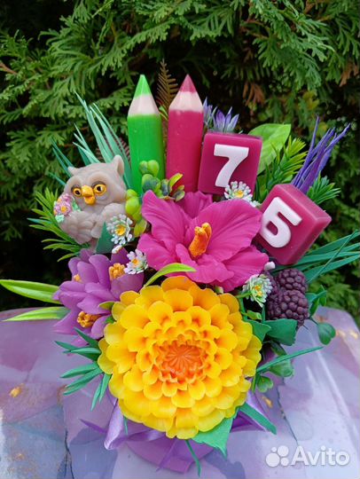 Букеты мыльные 1 сентября