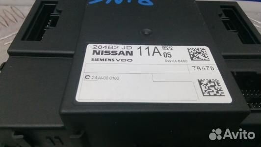 Блок комфорта nissan X-trail T31 (3NT08M301)