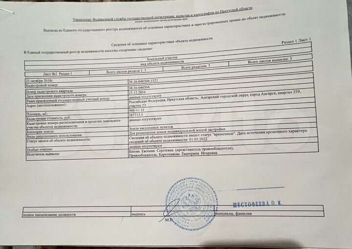 Участок 10 сот. (ИЖС)