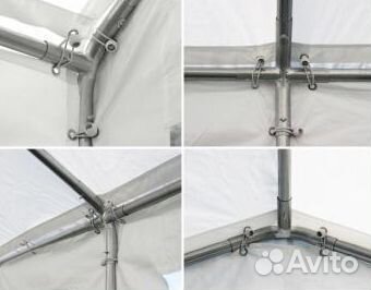 Двускатный шатёр 5 х 12 м