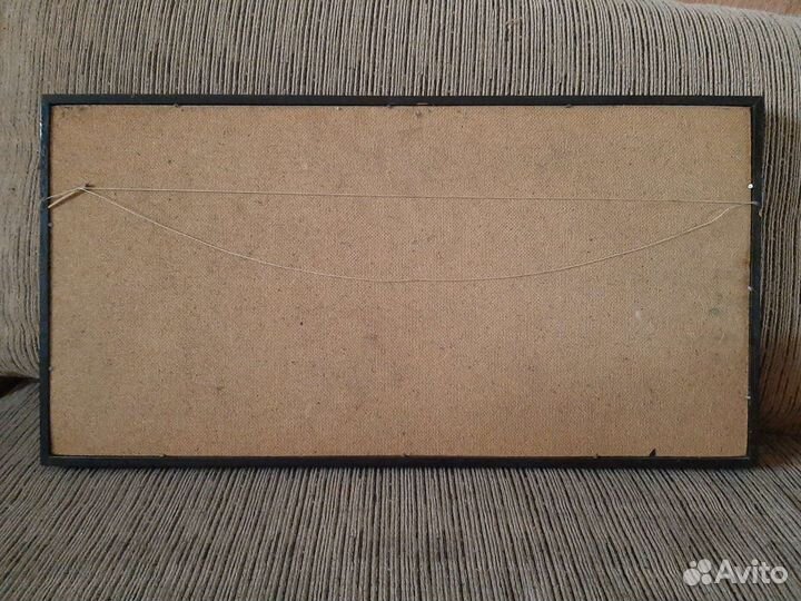 Картина с декоративными камнями