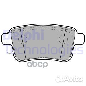 Колодки тормозные дисковые LP2126 Delphi