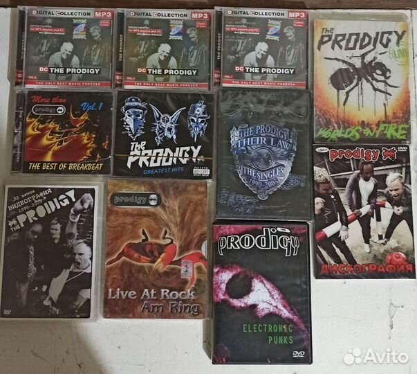 Сd, dvd диски the Prodigy