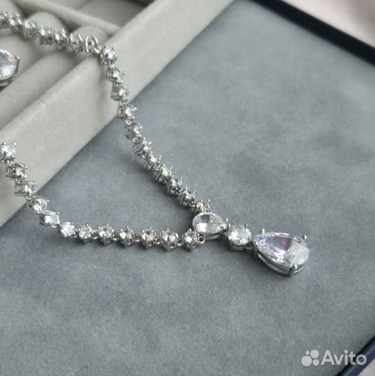 Колье и серьги набор