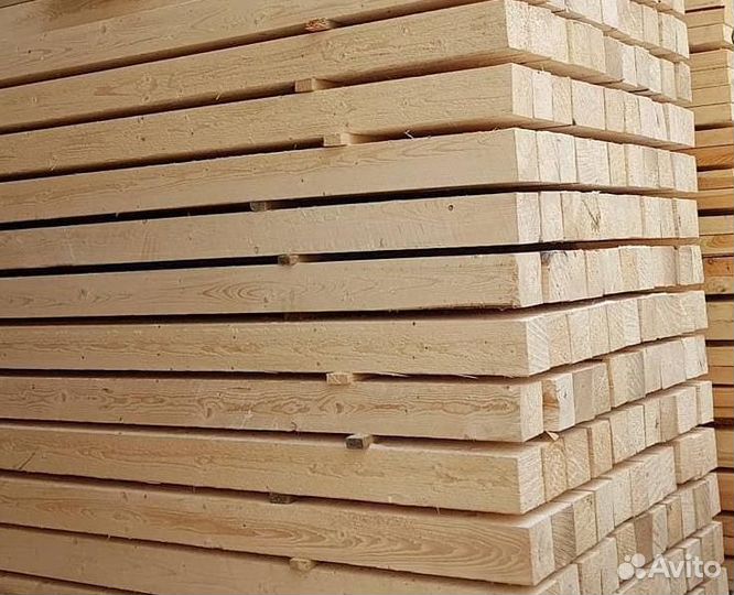 Доска обрезная 200х50x3м от производителя 1 сорт