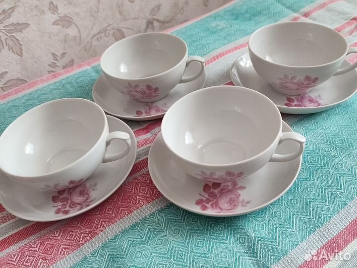 Чайный сервиз дулево розы