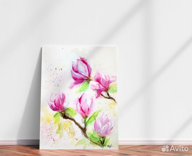 Картина акварелью 