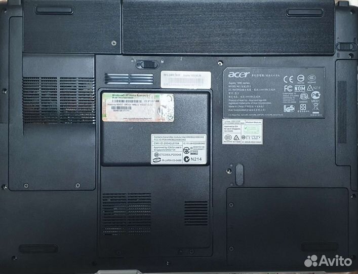 Acer aspire 1690