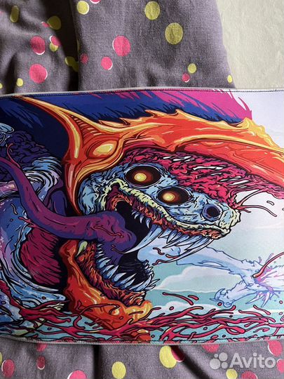 Игровой коврик для мыши с подсветкой