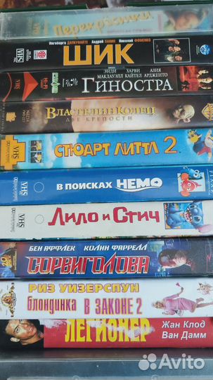 Видеокассеты, коллекция, 1155 штук, лицензия