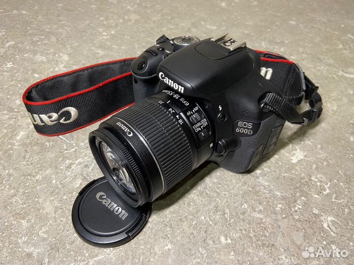 Canon EOS 600d 18-55 mm