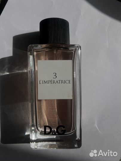 Dolce gabbana imperatrice 3 оригинал 80мл