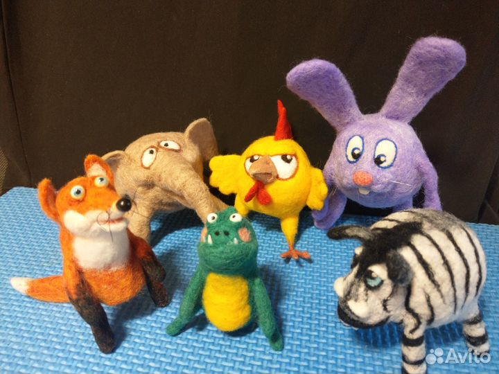 Пальчиковый театр,валяная игрушка