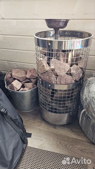 Электрокаменка экм-6кВт 220/380 экм-6 нерж.сетка