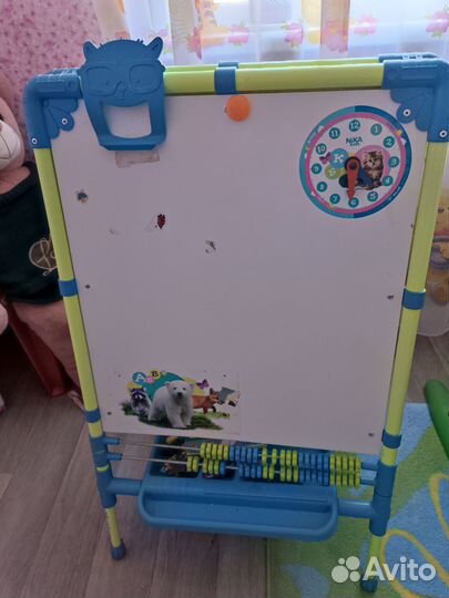 Мольберт детский двухсторонний