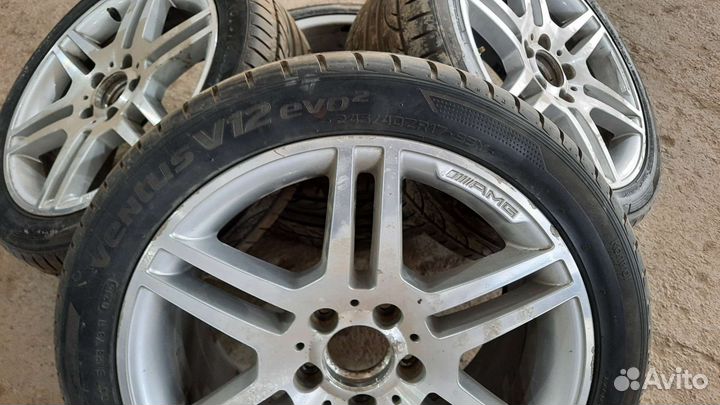 Hankook Ventus V12 Evo2 K120 225/45 R17 и 245/40 R17