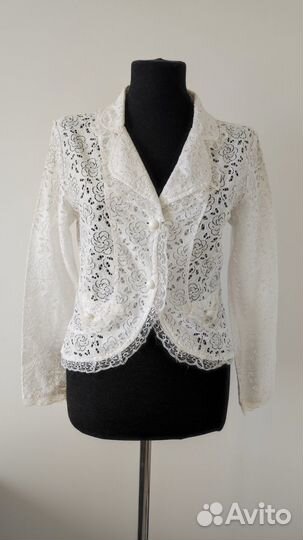 Кружевной жакет
