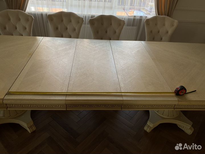 Стол обеденный овальный раздвижной бу 350/110