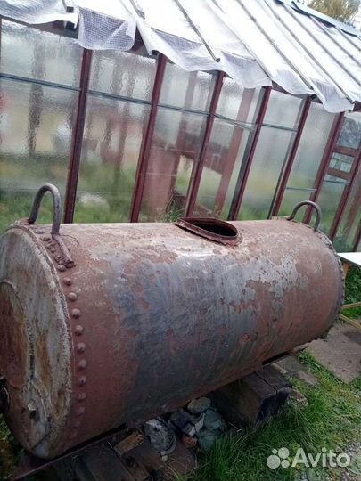 Бочка металлическая