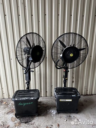 Вентилятор напольный с увлажнителем