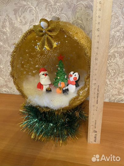 Поделка на новый год в сад