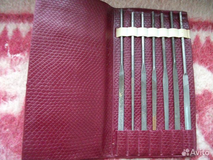 Набор надфилей и надфили из СССР. Цена за всё