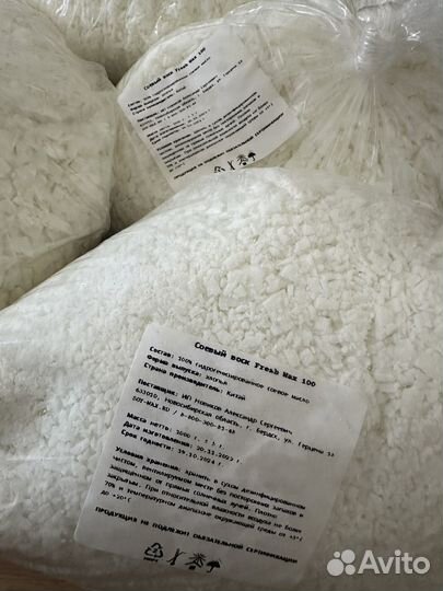 Соевый воск для контейнерных свечей