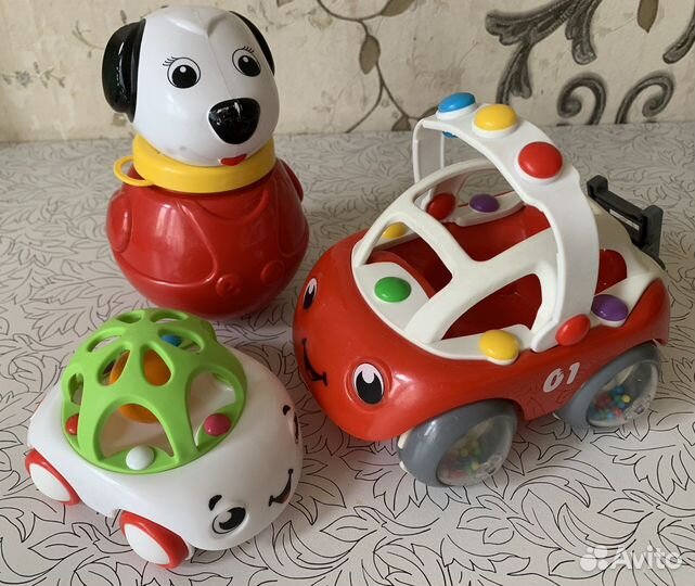 Игрушки детские развивающие пакетом от 0 до 1года