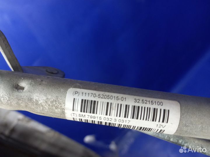 Трапеция моторчик стеклоочистителя Granta Kalina