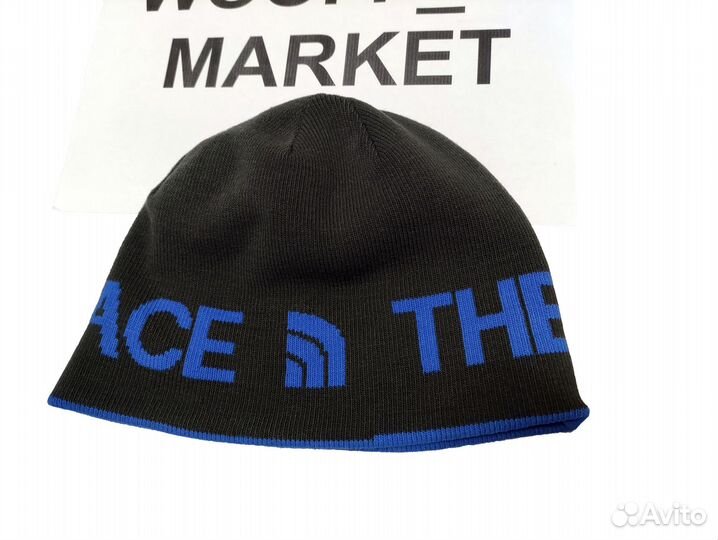 Шапка The North Face унисекс двухсторонняя