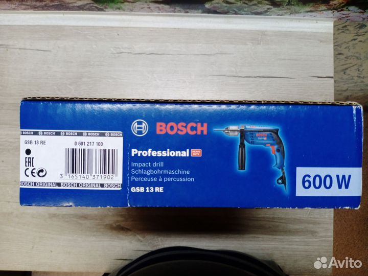 Дрель ударная bosch (новая)