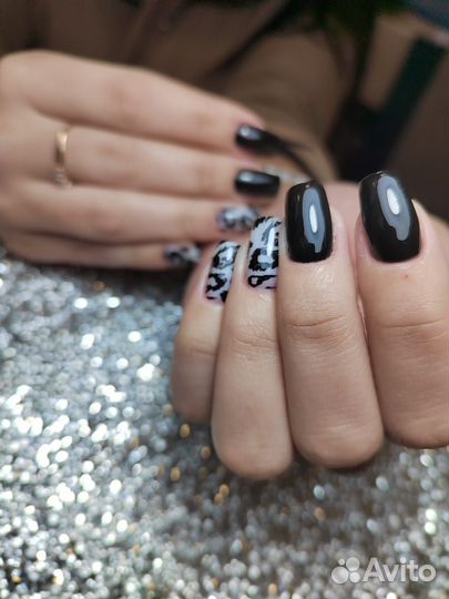 Маникюр + гель лак покрытие