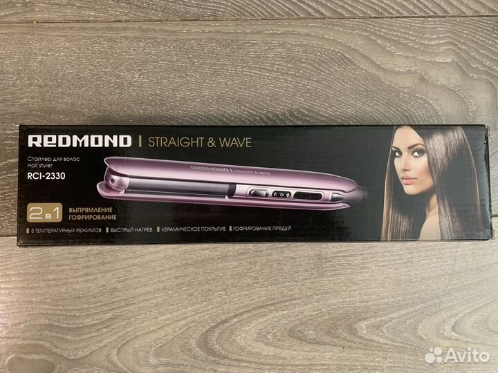 Стайлер для волос 2в1 redmond