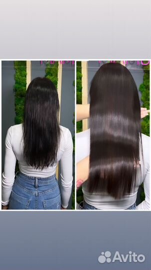 Кератиновое выпрямление волос