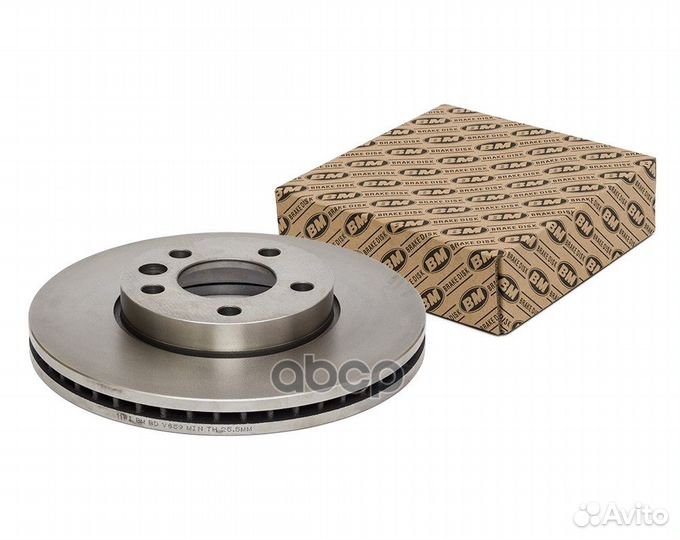 Диск тормозной вентилируемый (1шт.) transporter
