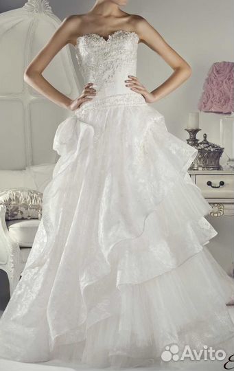 Свадебное платье от Таня Григ размер 44