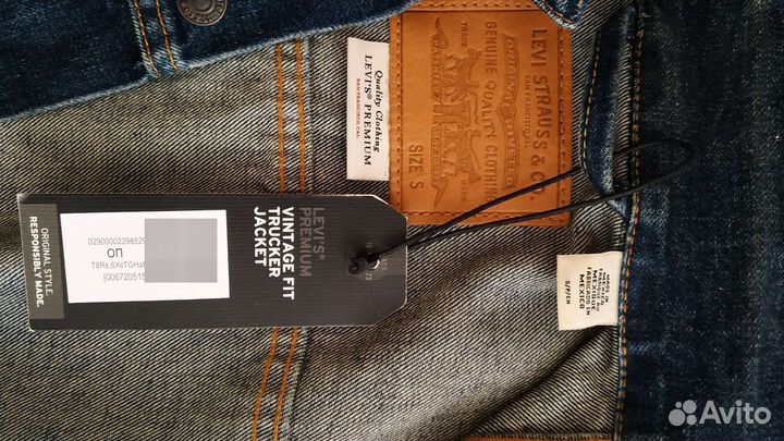 Джинсовая куртка Levis trucker made in Mexico