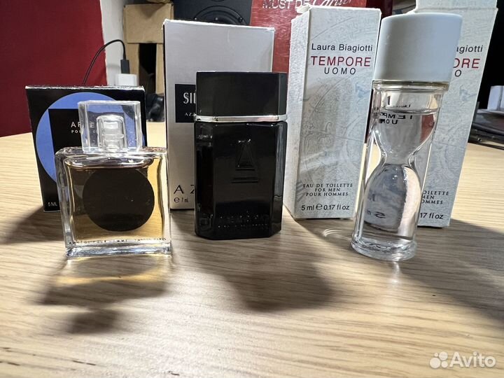 Миниатюры мужских парфюмов