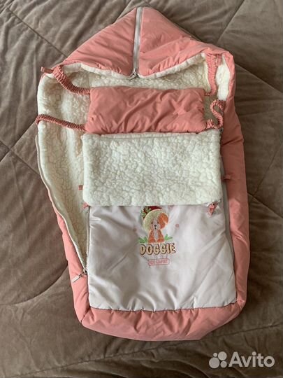 Конверт теплый в коляску или санки